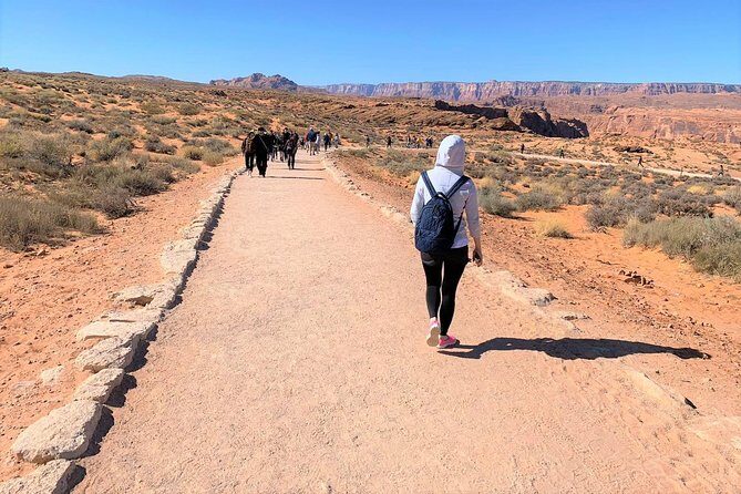 Antelope Canyon and Horseshoe Bend Day Trip from Las Vegas - Horseshoe Bend hike: the overlook is worth the effort