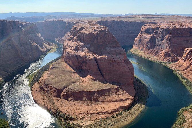Antelope Canyon and Horseshoe Bend Small Group Tour from Vegas - Horseshoe Bend: the steep view that makes the drive feel worth it