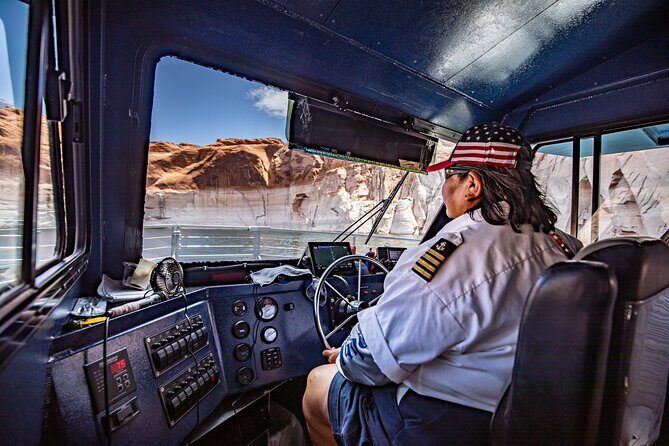 Glen Canyon's Scenic Dam Cruise - Stop 1: Glen Canyon’s second-largest concrete arch dam views