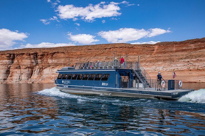 Glen Canyon's Scenic Dam Cruise - Stop 2: Antelope Canyon’s 4-mile wall views from the water