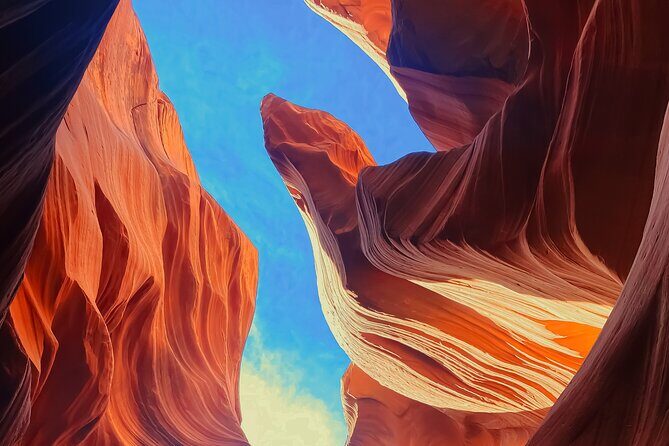 Guided Antelope Canyon & Horseshoe Bend Day Tour from Las Vegas - Glen Canyon Dam overlook: one last big panorama before the ride home