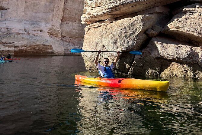 Kayak Antelope Canyon paddle only - Lower Antelope Canyon from the water: what you’ll see