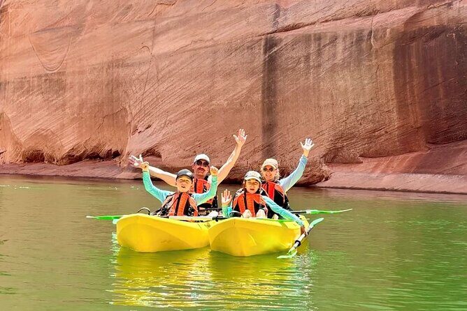 Lake Powell Kayak and Water Antelope Canyon Hike Guided Tour - Stop 2: Boat access into Water Antelope Canyon, then a guided hike