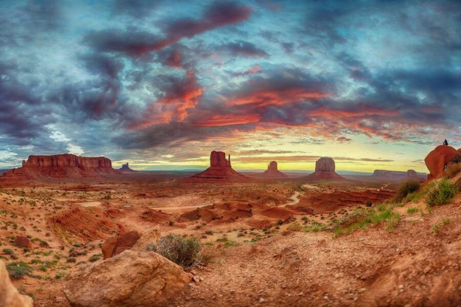 Las Vegas: Grand Canyon, Monument Valley & Zion 3-Day Tour - Day 1: Grand Canyon South Rim walks, sunset timing, and Red Feather Lodge