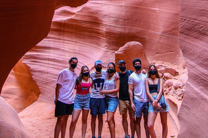 Lower Antelope Canyon Hiking Tour - 35 meters down: stairs, ladders, and the main cavern moment
