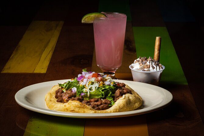 Native American Dinner Show - Navajo tacos on fresh frybread: how the meal fits the show