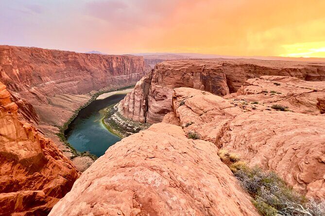 Page Sunset UTV Tour Near Horseshoe Bend - Horseshoe Bend Private Overlook: Upstream and Uncrowded