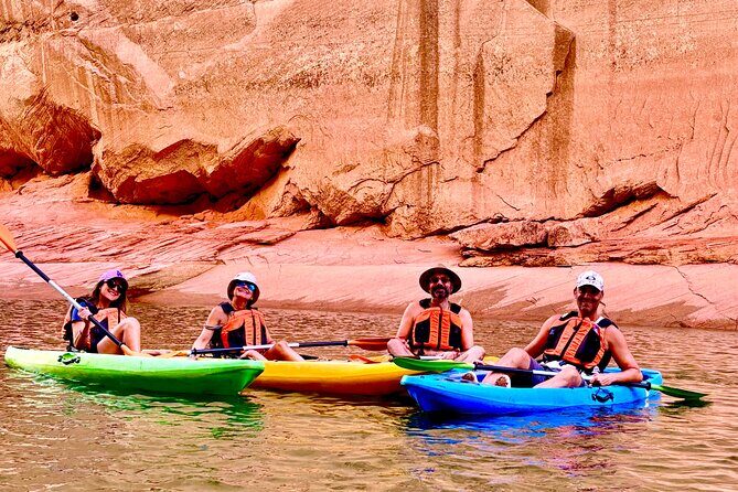 Same Day Exclusive Kayak Rental on Lake Powell - Why Water Antelope Canyon Works Best on a Kayak