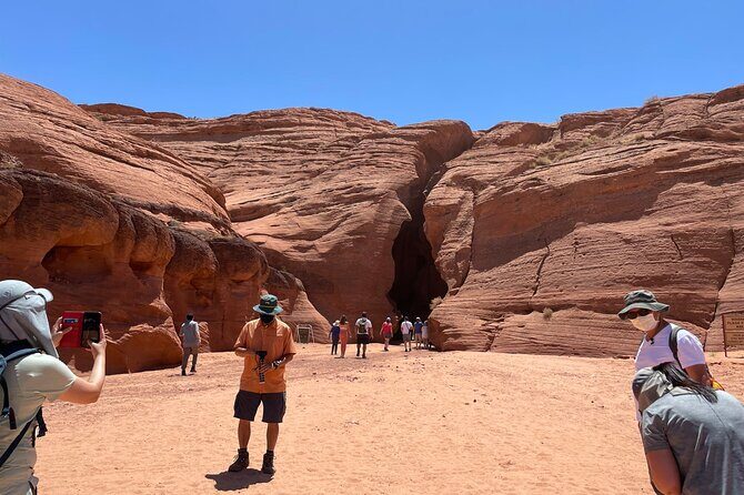 Upper Antelope Canyon Sightseeing Tour with Navajo Guide - Your Navajo guide inside the canyon: what the walk feels like