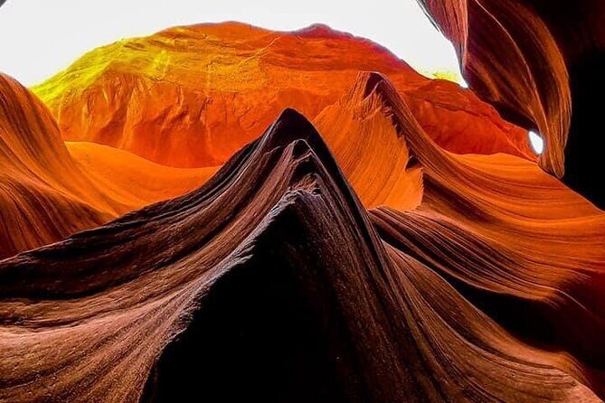 Upper & Lower Antelope Canyon Tours - Arizona Tours - Lower Antelope’s stairs, ladders, and Diné guidance