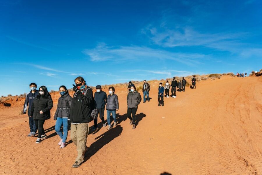 Vegas: Antelope Canyon & Horseshoe Bend Tour at Golden Hour - Lower Antelope Canyon With a Navajo Guide: Where Light Becomes Texture
