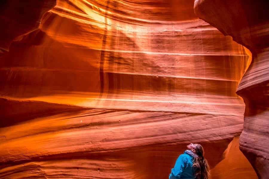 Vegas: Upper Antelope Canyon, Horseshoe Bend Tour with Lunch - Horseshoe Bend overlook: the payoff after the canyon